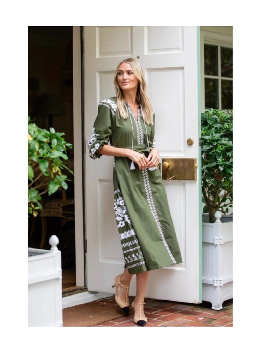 Julia Amory Coatue Caftan Dress